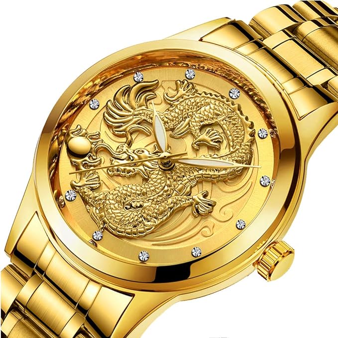 Fashion Dragon watch (Gold)