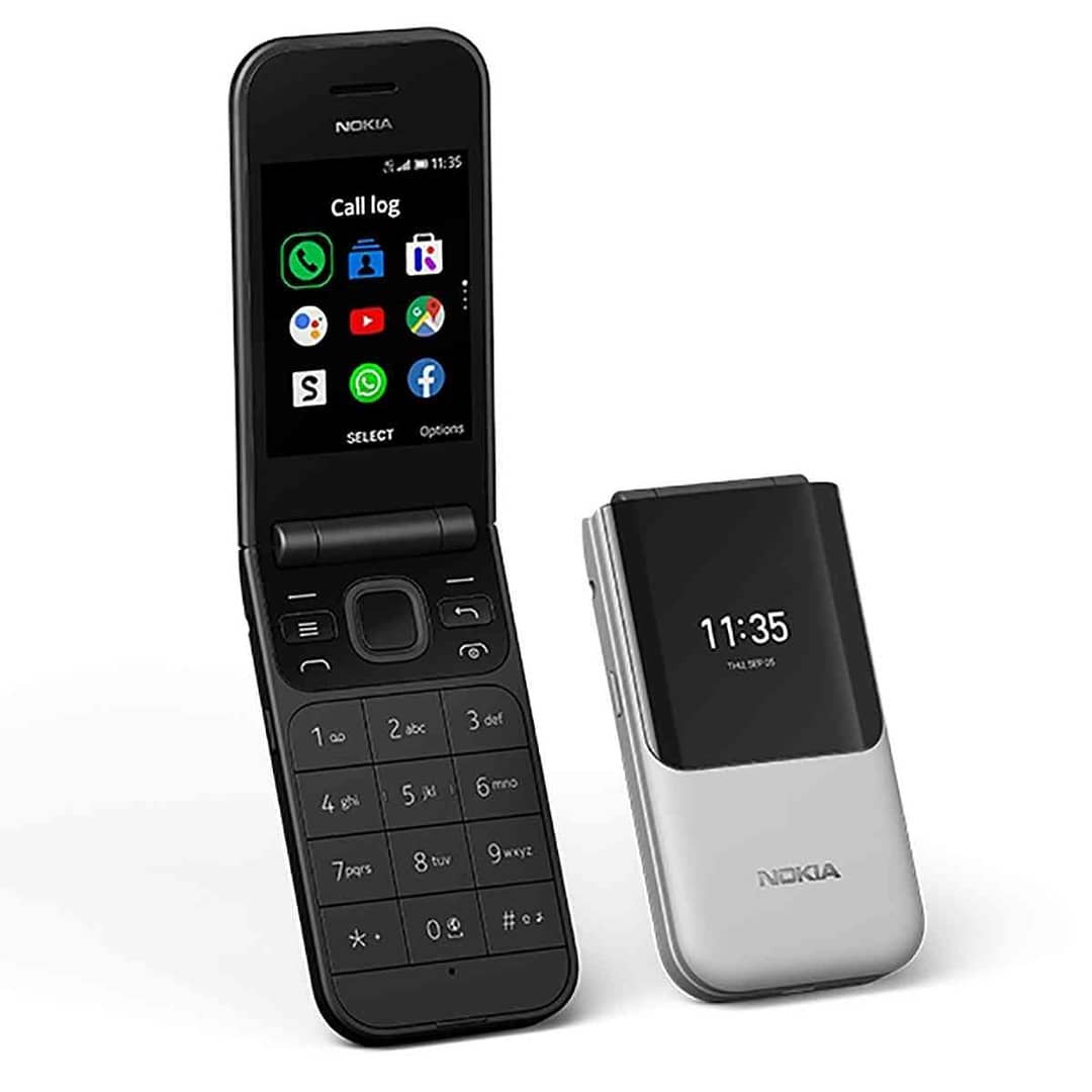 Nokia 2720 Flip Mobile Phone, Dual SIM,4G LTE Network