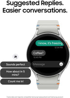 S A M S U N G G A LA X Y Watch 7 (44mm, Bluetooth) – AI Smartwatch with Energy Score & Wellness Tips