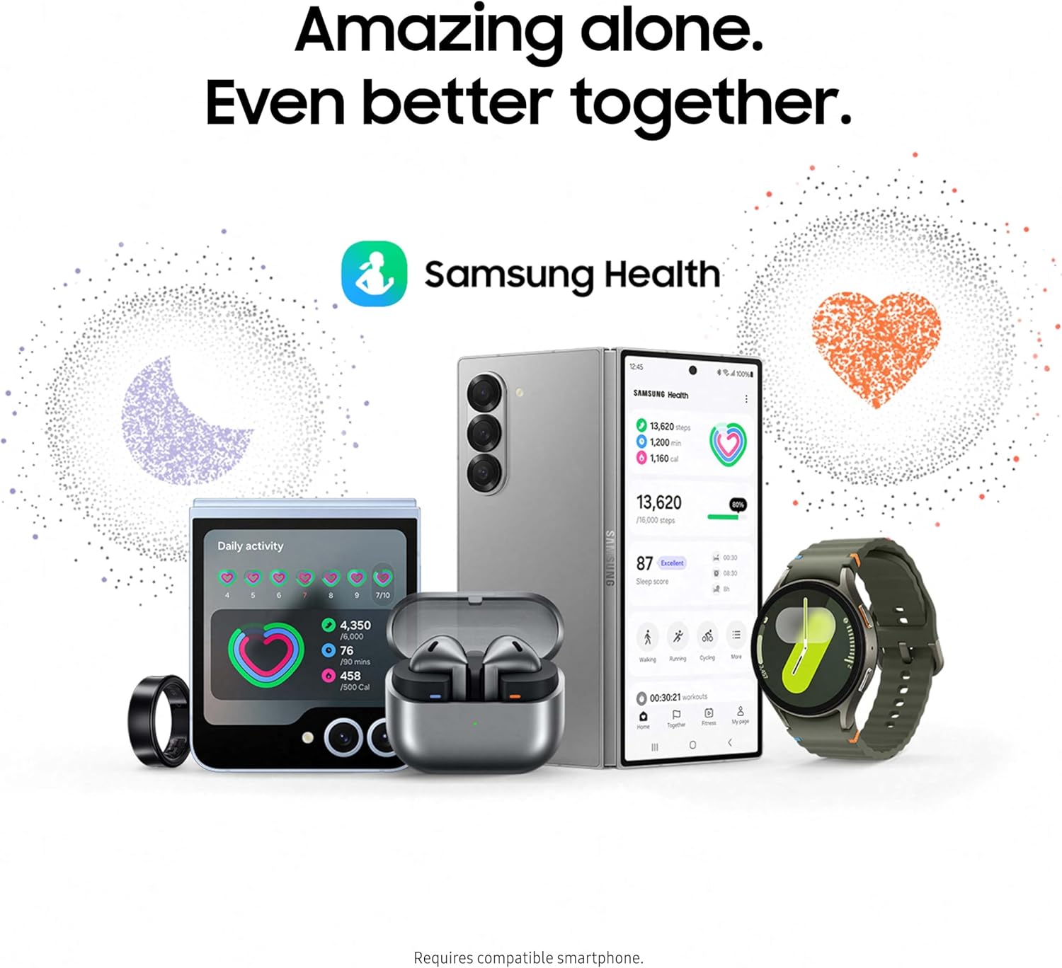 S A M S U N G G A LA X Y Watch 7 (44mm, Bluetooth) – AI Smartwatch with Energy Score & Wellness Tips